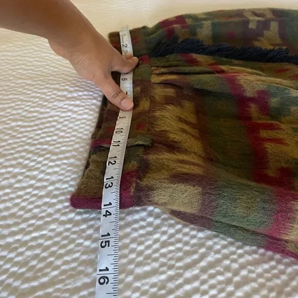 NWT Vintage My Michelle Women's Wool Cut Camel brown Rare Mini Skirt Size M/9 - Picture 5 of 6